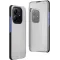 Phonesta Smart Mirror View Book Case hoesje voor Xiaomi Redmi Note 14 4G 164.8mm - Zilver