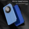 Phonesta Smart Mirror View Book Case hoesje voor HONOR Magic8 Lite - Blauw 2