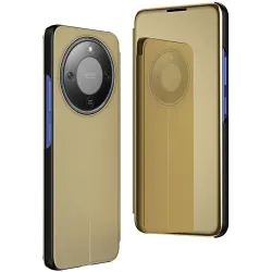 Phonesta Smart Mirror View Book Case hoesje voor HONOR Magic8 Lite - Goud