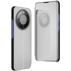 Phonesta Smart Mirror View Book Case hoesje voor HONOR Magic8 Lite - Zilver