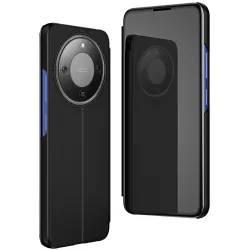 Phonesta Smart Mirror View Book Case hoesje voor HONOR Magic8 Lite - Zwart