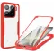 Phonesta Slim Protect 360 hoesje met Screenprotector voor Xiaomi 15 - Rood
