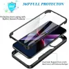 Phonesta Slim Protect 360 hoesje met Screenprotector voor Xiaomi Poco X7 Pro - Zwart 2