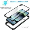 Phonesta Slim Protect 360 hoesje met Screenprotector voor Xiaomi Redmi Note 14 4G - Roze 2