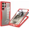 Phonesta Slim Protect 360 hoesje met Screenprotector voor Samsung Galaxy S25 Ultra - Rood