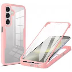 Phonesta Slim Protect 360 hoesje met Screenprotector voor Samsung Galaxy A26 - Roze
