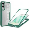 Phonesta Slim Protect 360 hoesje met Screenprotector voor Samsung Galaxy S25 Edge - Groen