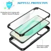 Phonesta Slim Protect 360 hoesje met Screenprotector voor Samsung Galaxy S25 Edge - Rood 2