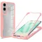 Phonesta Slim Protect 360 hoesje met Screenprotector voor Samsung Galaxy S25 Edge - Roze