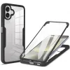 Phonesta Slim Protect 360 hoesje met Screenprotector voor Samsung Galaxy A06 4G/5G - Zwart