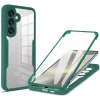Phonesta Slim Protect 360 hoesje met Screenprotector voor Samsung Galaxy S24 FE - Groen
