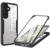 Phonesta Slim Protect 360 hoesje met Screenprotector voor Samsung Galaxy S24 FE - Zwart