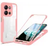 Phonesta Slim Protect 360 hoesje met Screenprotector voor Xiaomi Redmi 15C / Xiaomi Poco C85 - Roze