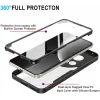 Phonesta Slim Protect 360 hoesje met Screenprotector voor Xiaomi 15 Ultra - Rood 8