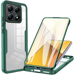 Phonesta Slim Protect 360 hoesje met Screenprotector voor Xiaomi 14T Pro - Groen