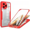 Phonesta Slim Protect 360 hoesje met Screenprotector voor Xiaomi Poco F7 Pro - Rood