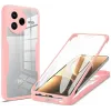 Phonesta Slim Protect 360 hoesje met Screenprotector voor Xiaomi Poco F7 Pro - Roze