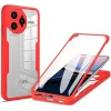 Phonesta Slim Protect 360 hoesje met Screenprotector voor Xiaomi Poco F7 Ultra - Rood
