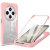 Phonesta Slim Protect 360 hoesje met Screenprotector voor Xiaomi Redmi 14C / Xiaomi Poco C75 - Roze