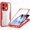 Phonesta Slim Protect 360 hoesje met Screenprotector voor Oppo Reno13 - Rood