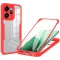 Phonesta Slim Protect 360 hoesje met Screenprotector voor Oppo Reno14 F/FS - Rood