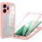 Phonesta Slim Protect 360 hoesje met Screenprotector voor Oppo Reno14 F/FS - Roze