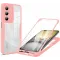 Phonesta Slim Protect 360 hoesje met Screenprotector voor Realme 14x / C75 - Roze