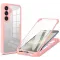 Phonesta Slim Protect 360 hoesje met Screenprotector voor Samsung Galaxy A15 4G/5G - Roze