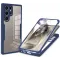 Phonesta Slim Protect 360 hoesje met Screenprotector voor Samsung Galaxy S24 Ultra - Blauw