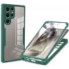 Phonesta Slim Protect 360 hoesje met Screenprotector voor Samsung Galaxy S24 Ultra - Groen