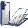 Phonesta Slim Protect 360 hoesje met Screenprotector voor Samsung Galaxy S25 Plus/S24 Plus - Blauw