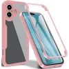Phonesta Slim Protect 360 hoesje met Screenprotector voor Apple iPhone 17 - Roze