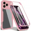 Phonesta Slim Protect 360 hoesje met Screenprotector voor Apple iPhone 17 Pro Max - Roze