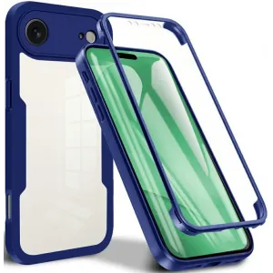 Phonesta Slim Protect 360 hoesje met Screenprotector voor Apple iPhone Air - Blauw