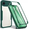 Phonesta Slim Protect 360 hoesje met Screenprotector voor Apple iPhone Air - Groen