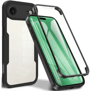 Phonesta Slim Protect 360 hoesje met Screenprotector voor Apple iPhone Air - Zwart