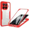 Phonesta Slim Protect 360 hoesje met Screenprotector voor Xiaomi 15T Pro - Rood