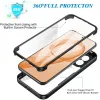 Phonesta Slim Protect 360 hoesje met Screenprotector voor Xiaomi Poco F8 Ultra - Rood 2