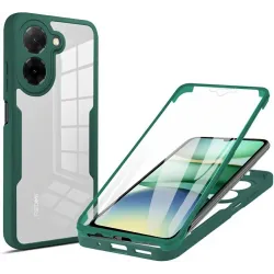 Phonesta Slim Protect 360 hoesje met Screenprotector voor Xiaomi Redmi A5 173.4mm - Groen