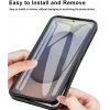 Phonesta Slim Protect 360 hoesje met Screenprotector voor Samsung Galaxy S26 Ultra - Blauw 3