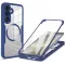 Phonesta Slim Protect 360 hoesje met Screenprotector en MagSafe voor Samsung Galaxy S24 FE - Blauw