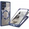 Phonesta Slim Protect 360 hoesje met Screenprotector en MagSafe voor Samsung Galaxy S24 Ultra - Blauw