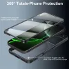 Phonesta Slim Protect 360 hoesje met Screenprotector en MagSafe voor Apple iPhone 17 Pro - Groen 4