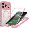Phonesta Slim Protect 360 hoesje met Screenprotector en MagSafe voor Apple iPhone 17 Pro Max - Roze