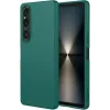 Phonesta Soft Silk Silicone Back Cover hoesje voor Sony Xperia 1 VII - Donkergroen