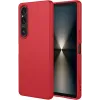 Phonesta Soft Silk Silicone Back Cover hoesje voor Sony Xperia 1 VII - Rood
