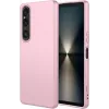 Phonesta Soft Silk Silicone Back Cover hoesje voor Sony Xperia 1 VII - Roze