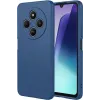 Phonesta Soft Silk Silicone Back Cover hoesje voor Xiaomi Redmi 14C / Xiaomi Poco C75 - Donkerblauw 0