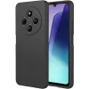 Phonesta Soft Silk Silicone Back Cover hoesje voor Xiaomi Redmi 14C / Xiaomi Poco C75 - Zwart 0