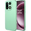 Phonesta Soft Silk Silicone Back Cover hoesje voor OnePlus 15 - Matcha Green 0